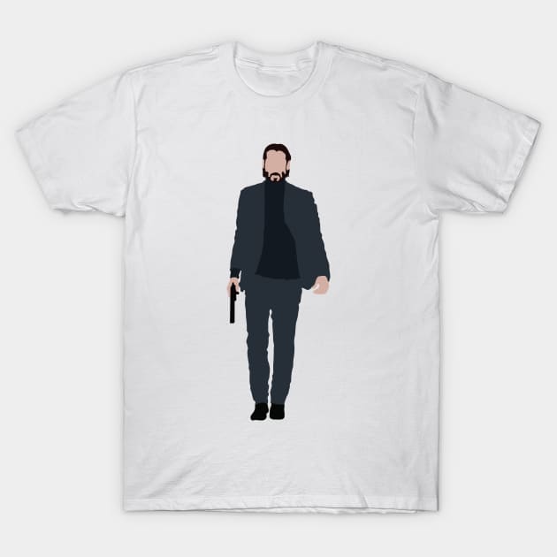 John Wick T-Shirt by FutureSpaceDesigns